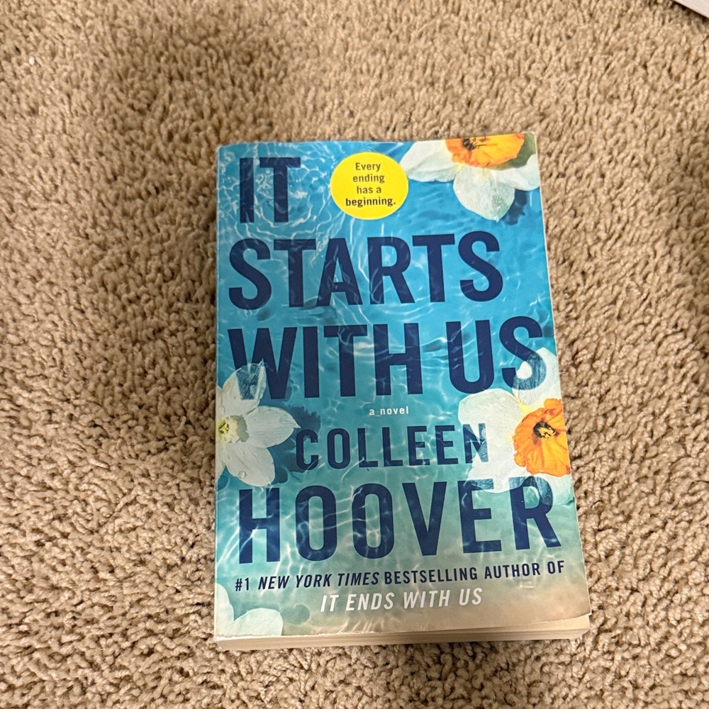 It starts with us. Colleen Hoover book